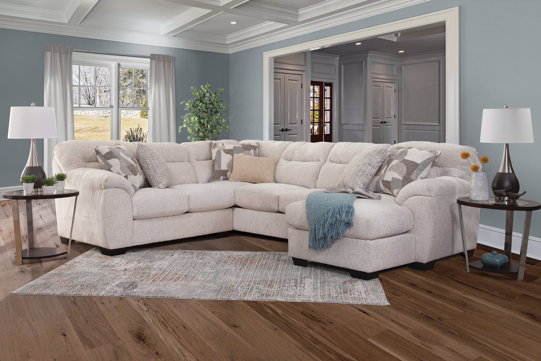 A353V10 3-Piece Sectional- Beige